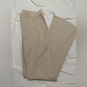 NEW H&M Ribbed Flare Pants